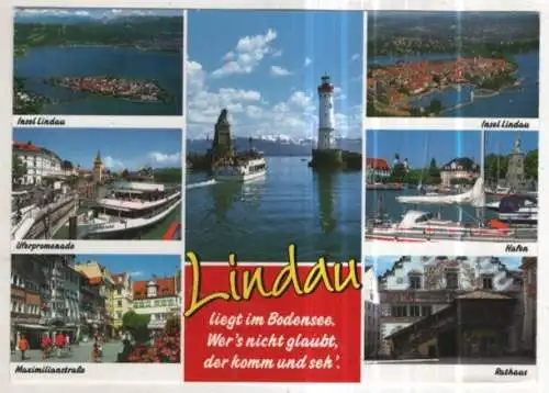 [Ansichtskarte] GERMANY - Lindau im Bodensee. 