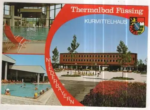 [Ansichtskarte] GERMANY - Thermaldbad Füssing - Kurmittelhaus. 