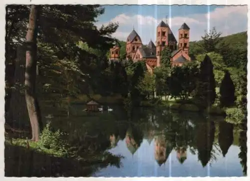 [Ansichtskarte] GERMANY - Kloster Maria Laach - Im Klostergarten. 