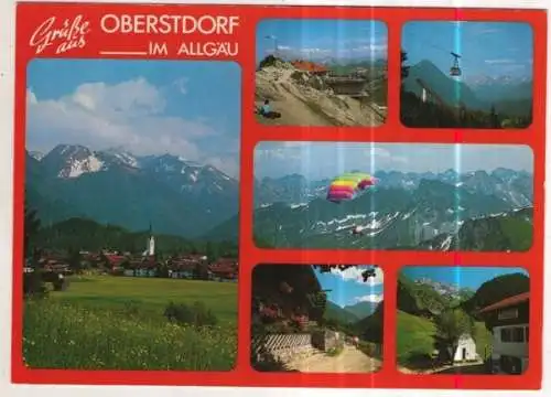 [Ansichtskarte] GERMANY - Oberstdorf im Allgäu. 