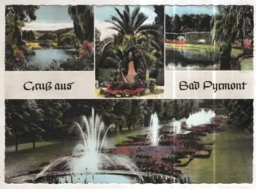 [Ansichtskarte] GERMANY - Gruß aus Bad Pyrmont. 
