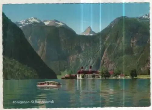 [Ansichtskarte] GERMANY - Königssee - St. Bartholomä. 