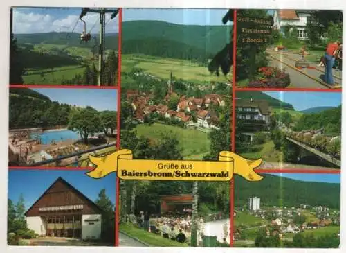 [Ansichtskarte] GERMANY - Baiersbronn / Schwarzwald. 
