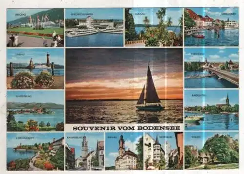 [Ansichtskarte] GERMANY - Souvenir vom Bodensee. 