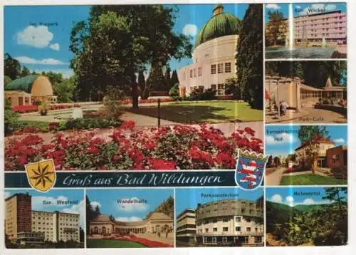 [Ansichtskarte] GERMANY - Gruß aus Bad Wildungen. 
