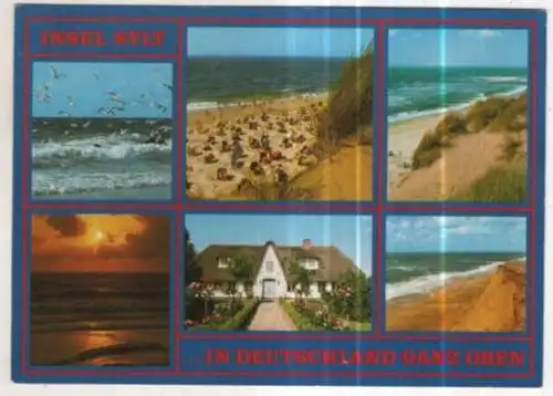 [Ansichtskarte] GERMANY -  Insel Sylt. 