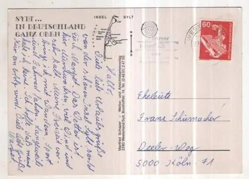 [Ansichtskarte] GERMANY -  Insel Sylt. 