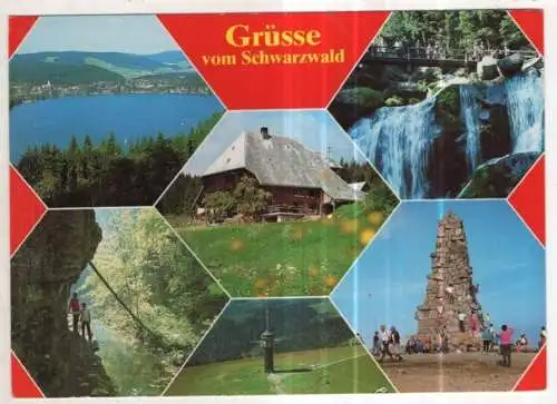 [Ansichtskarte] GERMANY - Grüsse vom Schwarzwald. 