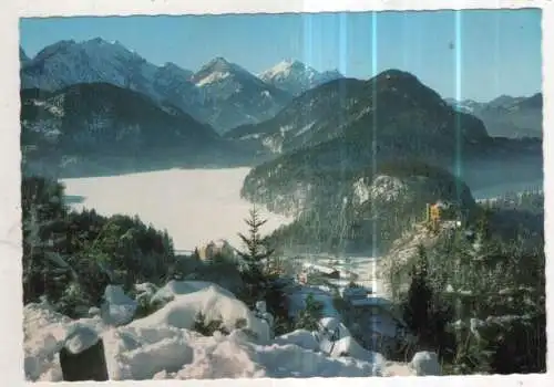 [Ansichtskarte] GERMANY - Blick von der Jugend auf Hohenschwangau ... 