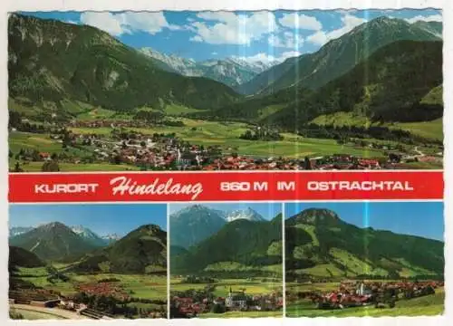 [Ansichtskarte] GERMANY - Hindelang im Ostrachtal. 