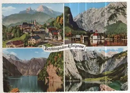 [Ansichtskarte] GERMANY - Berchtesgaden - Königssee. 