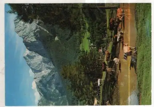 [Ansichtskarte] GERMANY - Motiv bei Grainau mit Alpspitze und Waxensteine. 