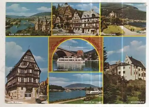 [Ansichtskarte] GERMANY - Gruß aus Miltenberg. 