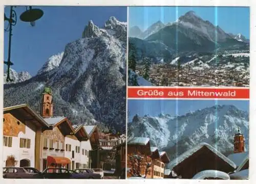 [Ansichtskarte] GERMANY - Grüße aus Mittenwald. 