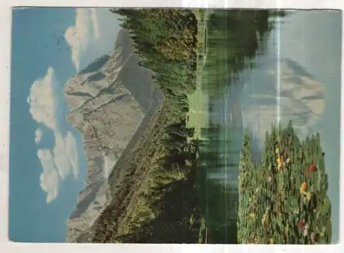 [Ansichtskarte] GERMANY - Riessersee mit Gr. u. Kl. Waxenstein. 