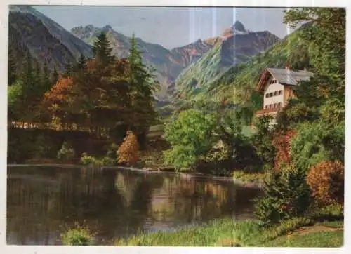 [Ansichtskarte] GERMANY - Der Christlessee mit Kratzer u. Trettachspitze. 