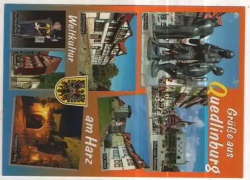 [Ansichtskarte] GERMANY - Quedlinburg am Harz. 