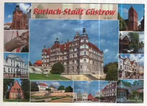 [Ansichtskarte] GERMANY - Barlach-Stadt Güstrow. 