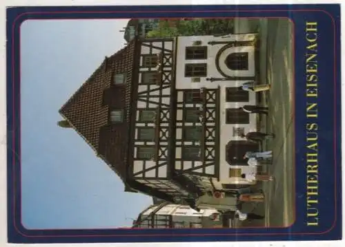 [Ansichtskarte] GERMANY - Lutherhaus in Eisenach. 