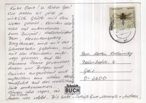 [Ansichtskarte] GERMANY - Wernigerode. 