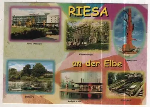 [Ansichtskarte] GERMANY - Riesa an der Elbe. 