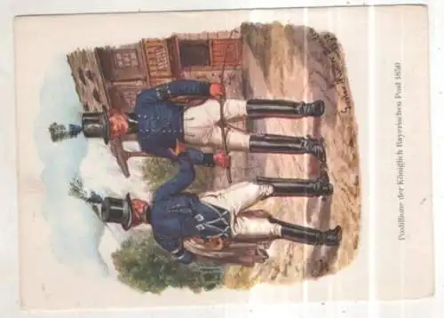 [Ansichtskarte] GERMANY - Post - Postillione der Königlich Bayerischen Post. 