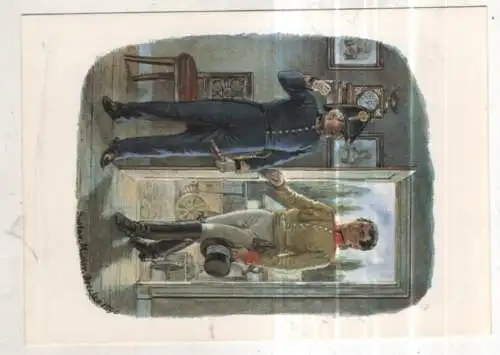 [Ansichtskarte] GERMANY - Post - Baden - Postbeamter, Postillion. 