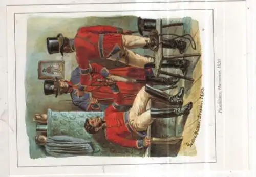 [Ansichtskarte] GERMANY - Post - Hannover - Postillione. 