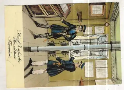 [Ansichtskarte] GERMANY - Post - Königl Preußischer Ober- und Unter Telegraphist. 