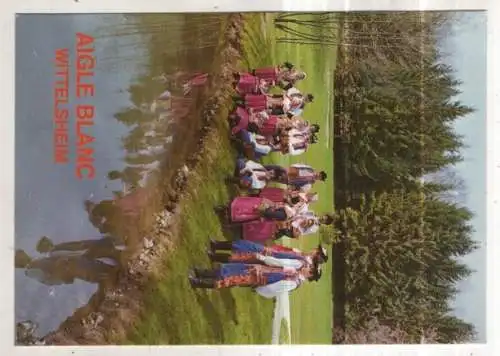 [Ansichtskarte] TRACHTEN - France - Wittelsheim - Aigle Blanc. 