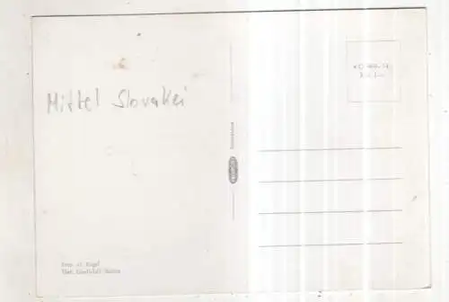 [Ansichtskarte] TRACHTEN - Slowakei (?). 