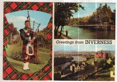 [Ansichtskarte] TRACHTEN -  Scotland - Inverness. 