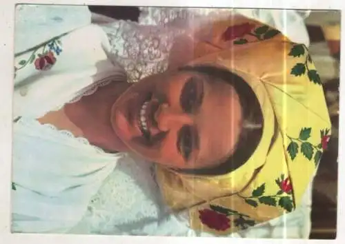 [Ansichtskarte] TRACHTEN - Germany - Niedersorbische Festtracht. 