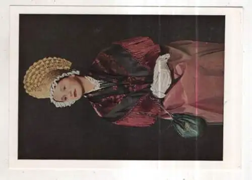 [Ansichtskarte] TRACHTEN - Germany - Junges Mädchen in Altvillinger Tracht. 