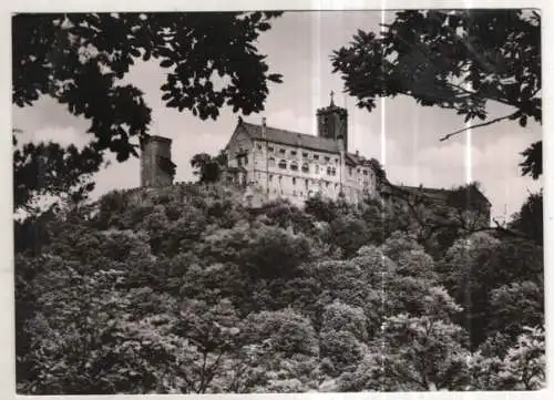 [Ansichtskarte] GERMANY - Die Wartburg - Blick auf die Ostseite der Burg. 
