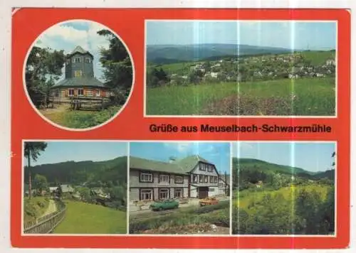 [Ansichtskarte] GERMANY - Grüße aus Meuselbach-Schwarzmühle. 