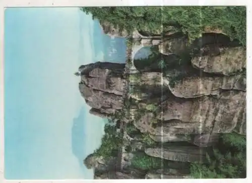 [Ansichtskarte] GERMANY - Basteibrücke / Sächs. Schweiz. 