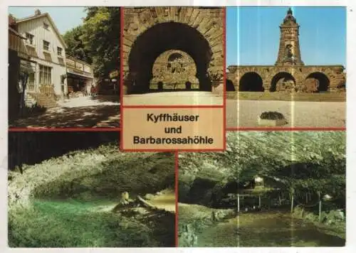 [Ansichtskarte] GERMANY - Kyffhäuser und Barbarossahöhle. 