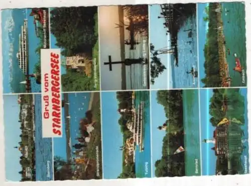 [Ansichtskarte] GERMANY - Gruß vom Starnbergersee. 