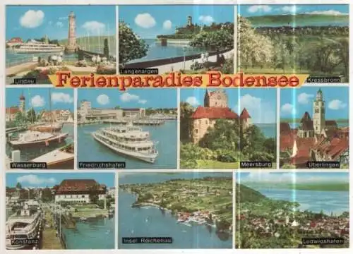 [Ansichtskarte] GERMANY - Ferienparadies Bodensee. 
