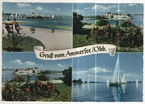 [Ansichtskarte] GERMANY - Gruß vom Ammersee / Obb. 