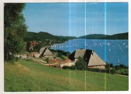 [Ansichtskarte] GERMANY - Regatta auf dem Schluchsee / Schwarzwald. 