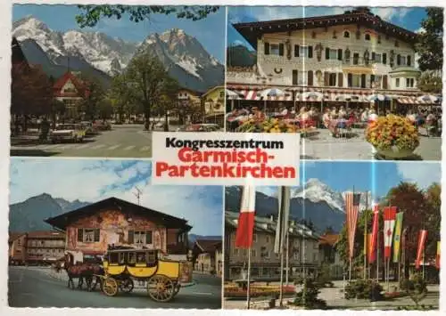 [Ansichtskarte] GERMANY - Garmisch-Partenkirchen - Kongesszentrum. 