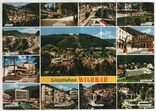 [Ansichtskarte] GERMANY - Staatsbad Wildbad. 