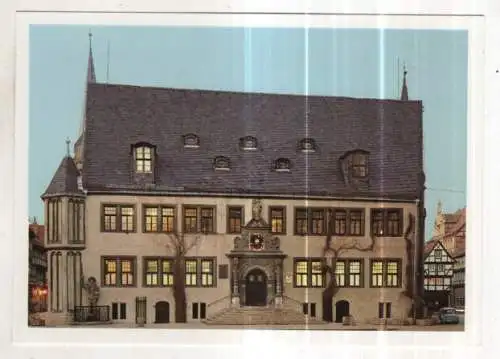 [Ansichtskarte] GERMANY - Quedlinburg - Rathaus. 