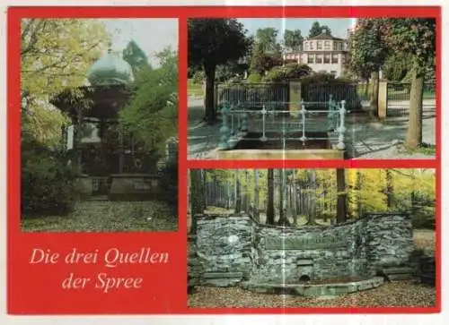 [Ansichtskarte] GERMANY - Die drei Quellen der Spree. 