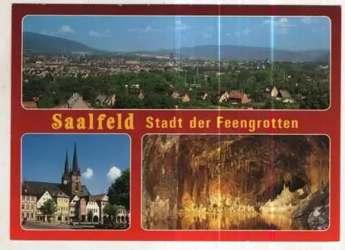 [Ansichtskarte] GERMANY - Saalfeld - Stadt der Feengrotten. 