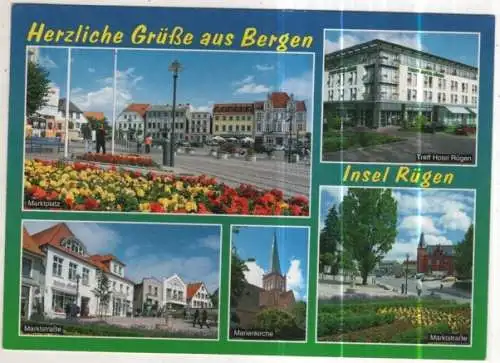 [Ansichtskarte] GERMANY - Bergen / Insel Rügen. 