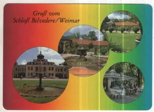 [Ansichtskarte] GERMANY - Schloß Belvedere / Weimar. 
