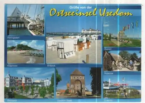[Ansichtskarte] GERMANY - Ostseeinsel Usedom. 